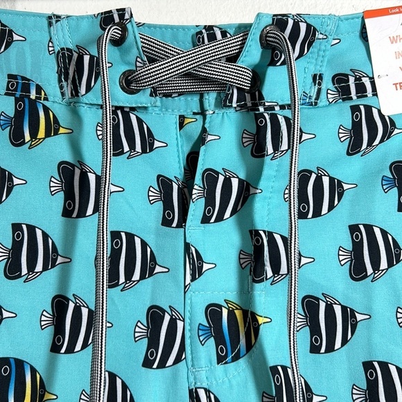 Saxx BETAWAVE 19” 2N1 DropTemp Cooling Liner Ballpark Pouch Swim Trunks NWT - Picture 6 of 10